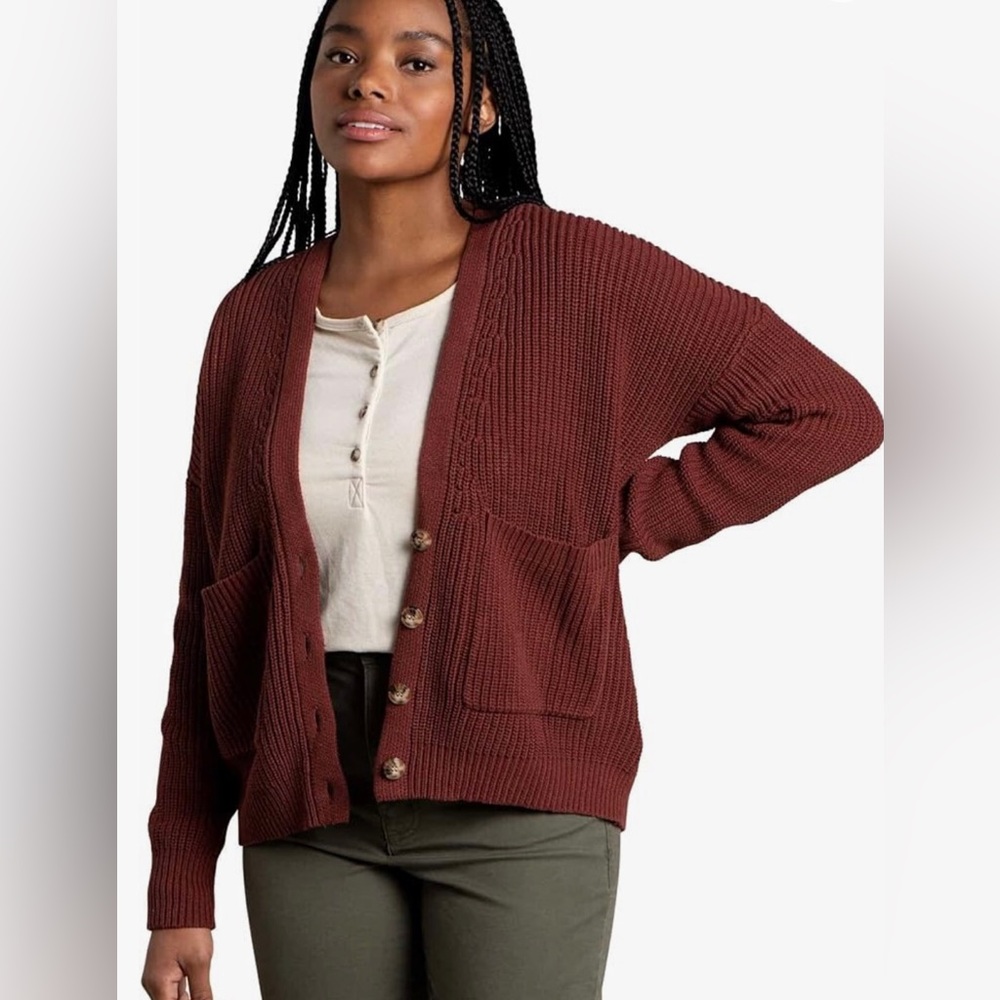 Toad&Co Bianca Cardigan Manzanita S Organic Cotton
